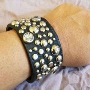 Harley Davidson's Leather Cuff Bracelet
